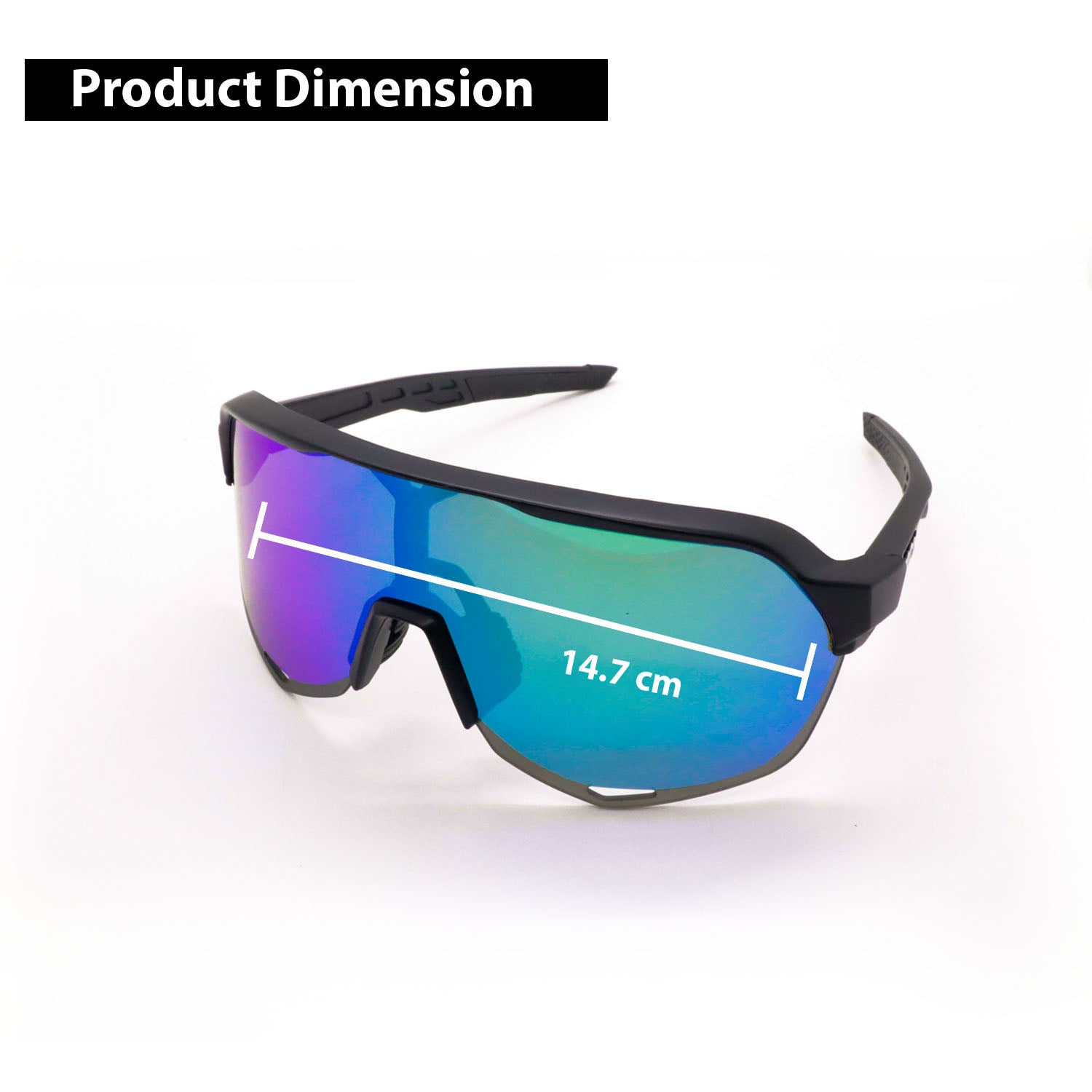 AUTOPOWERZ 100% Sport Performance Sunglasses - Sport and Cycling Eyewear include Extra 2 Lens