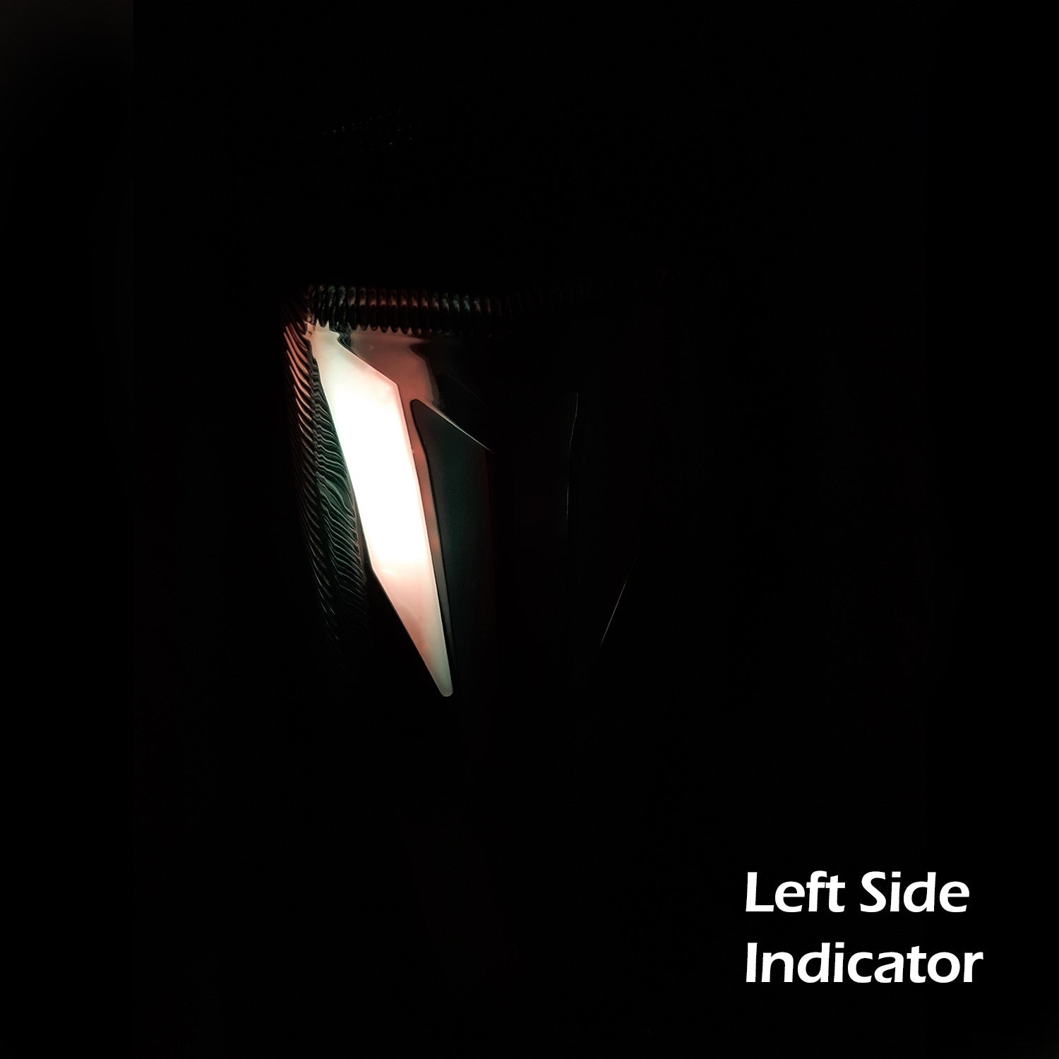 Red MT Logo Bike Tail Light with Yellow Turn Signal Indicators